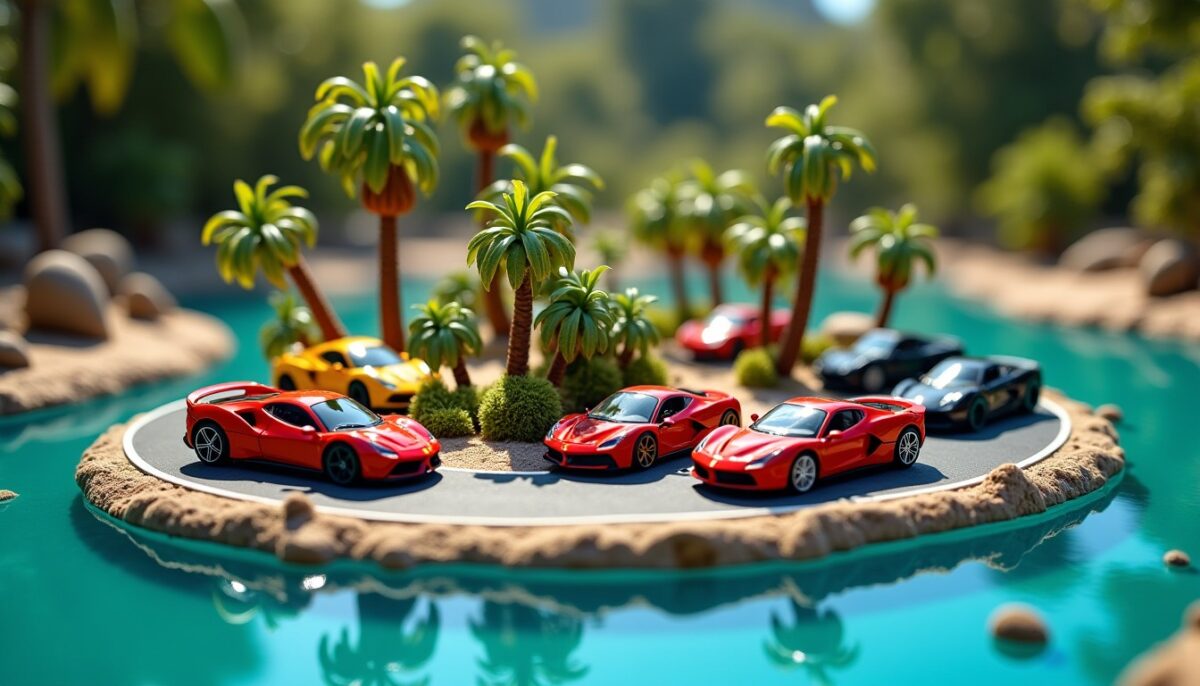 Hot Wheels Infinite Rush : 52 nouvelles voitures et une île Ferrari dès 2026, découvrez la roadmap